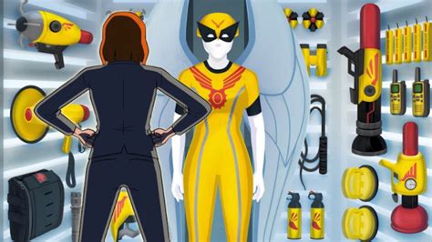 Birdgirl Flips The Script On Harvey Birdman And Superhero.